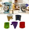 Dökülmeyen Pişirme Aletleri Stand Mikser Aksesuarları KitchenAid Artisan KSM150 için, Gıda Sınıfı Un Huni 5 Dayanıklı Abs Plastik Litre Eğimli Başlıklı