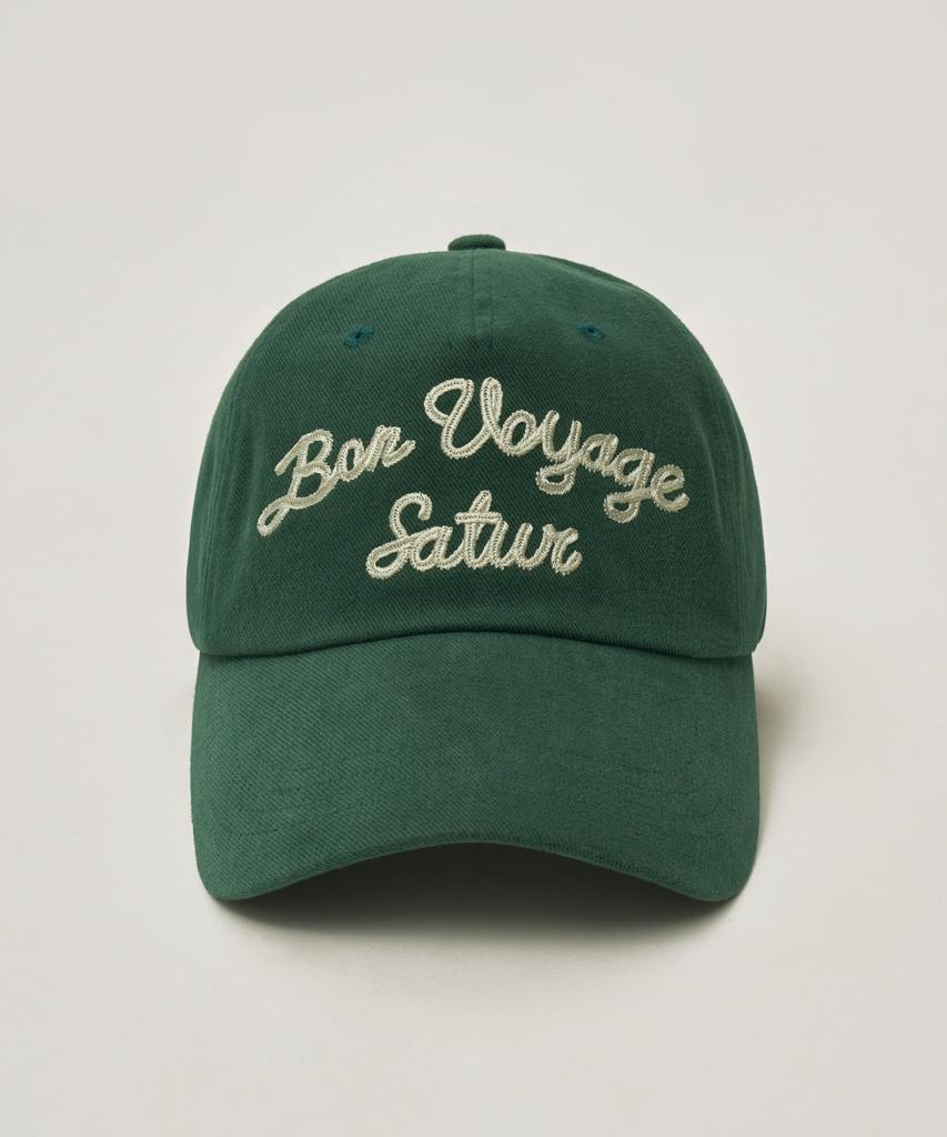 Seteo Bon Voyage 5 Panel Ball Cap Deep Green