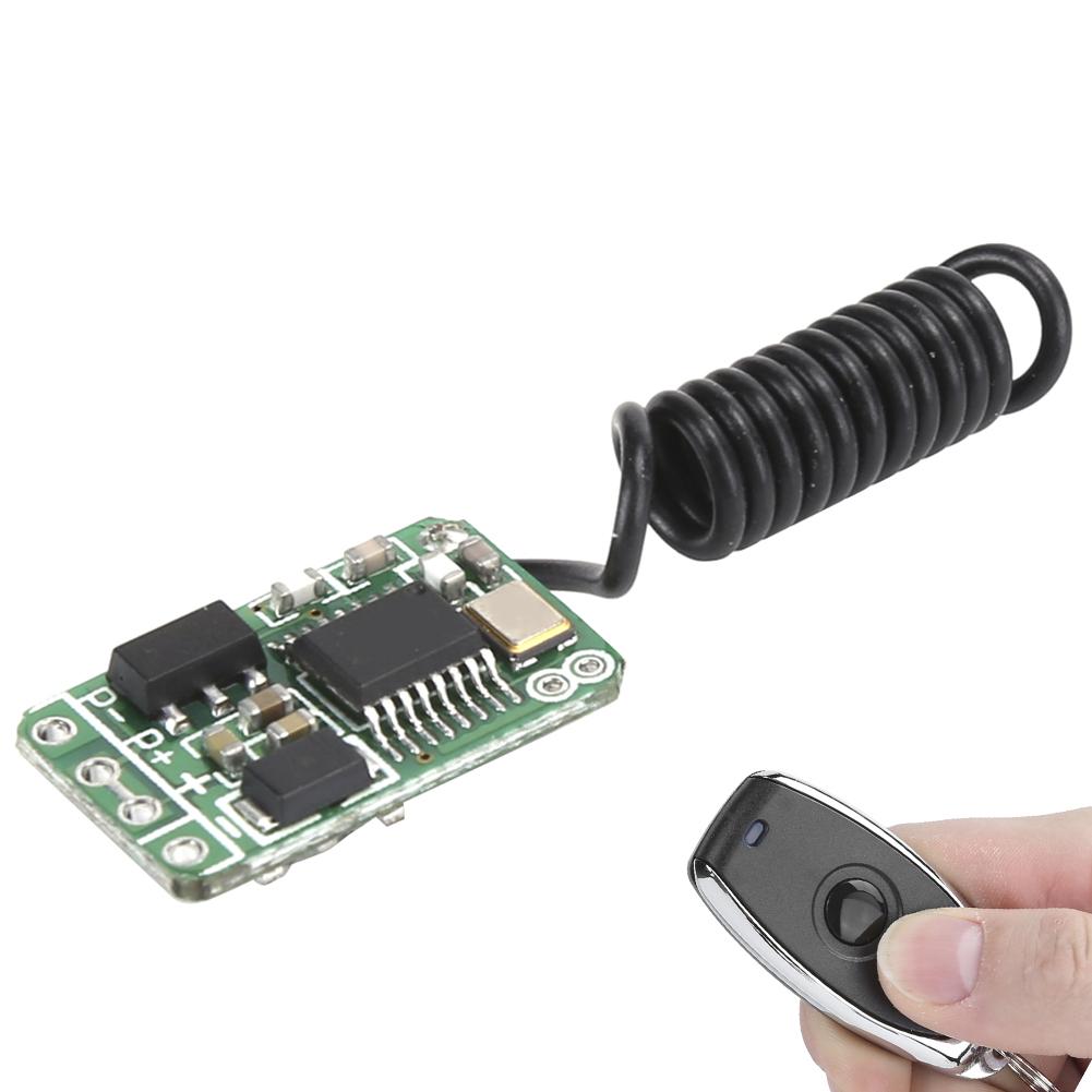 3.7V‑12V Wireless Remote Control Switch Micro DC Control Module Strong Compatibility