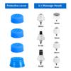 Shock Wave Massage Machine, Extracorporeal Wave Muscle Massager, Massage Device with 7 Heads
