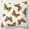 Pillow Bedside Cushion Cushion Butterfly Print Pillow Case Soft Sofa Pillow Office Chair