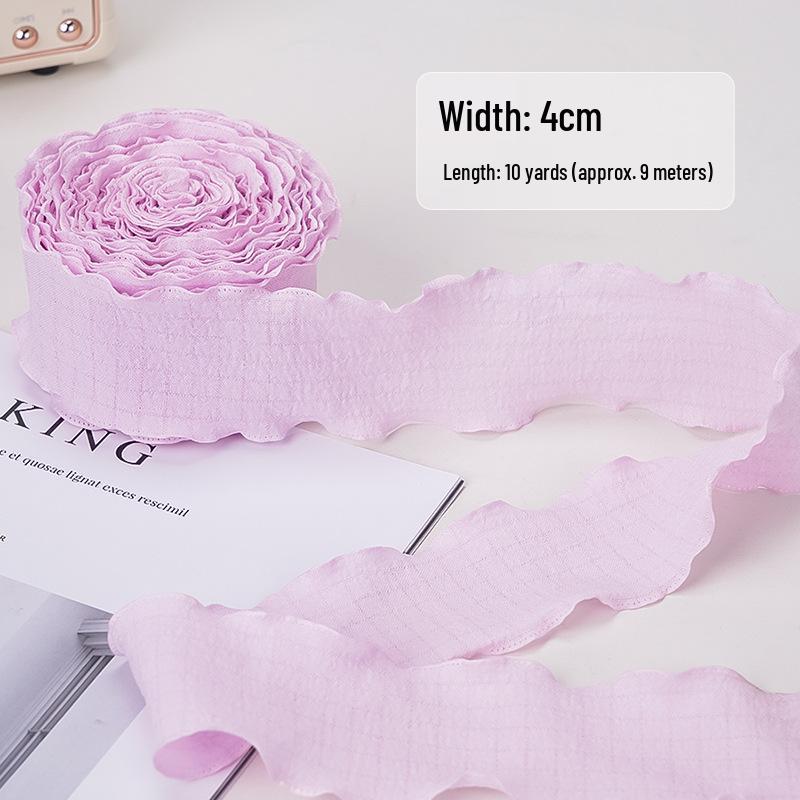 Elegant Fishtail Silk Ribbon for Cake and Bouquet Decoration