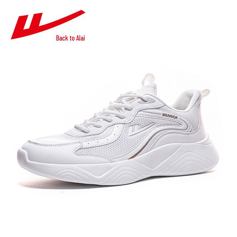 Warrior 2025 Spring Women's Lightweight Shock-Absorbent Running Shoes - Mesh Breathable for Students & Couples