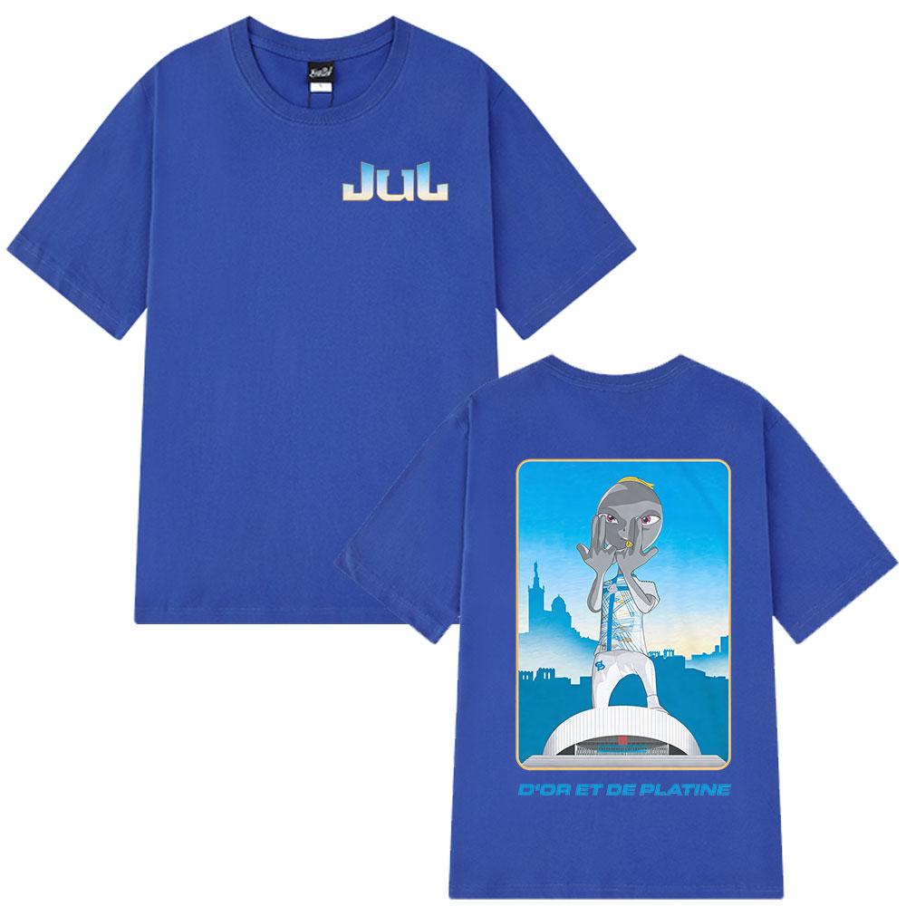 Rapper Jul Graphic Print T Shirt Unisex Women Clothing Fashion Hip Hop T-shirt Summer Casual Cotton Short Sleeve Oversized T-shirts