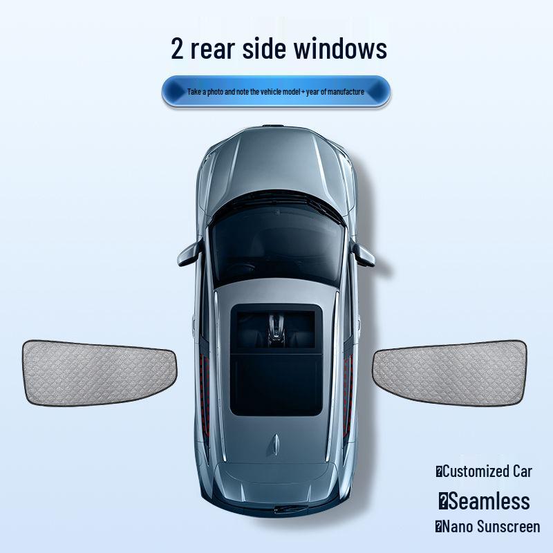 Sunshade for Chery Little Ant QQ Ice Cream Shuxiangjia Arrizo e Wujie PRO