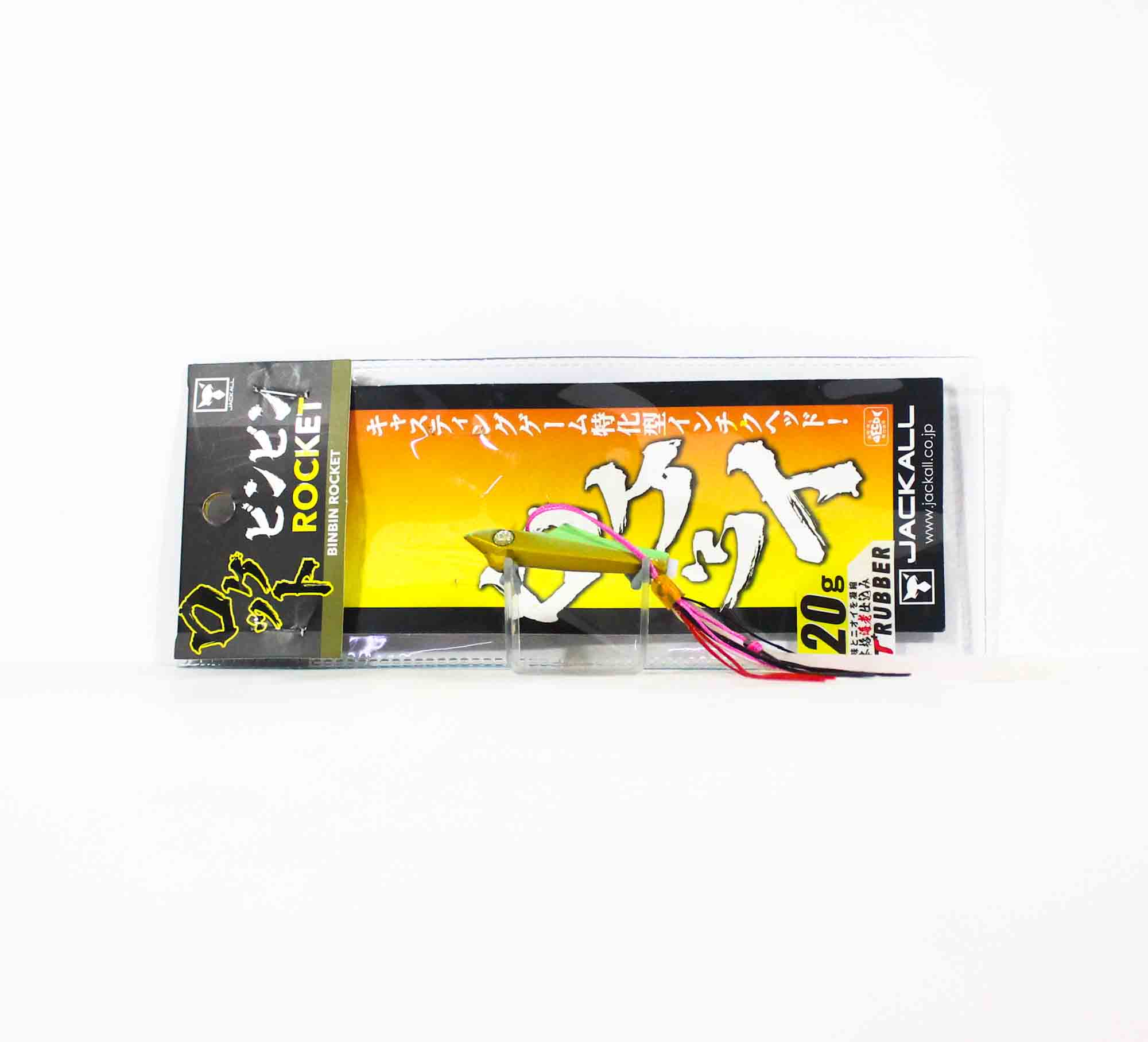 

Jackall Bin Bin Rocket 20 грамм Inchiku Chart Glow Gold (3710)