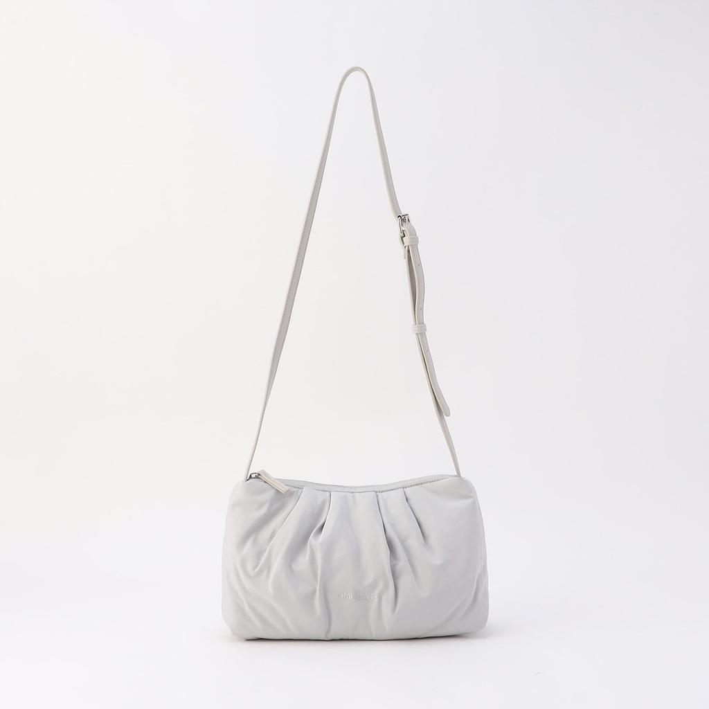[Comme Ca Ism] [Mono Comme Ca] Padded Shoulder Bag 95-20BM41-205 Light Gray F