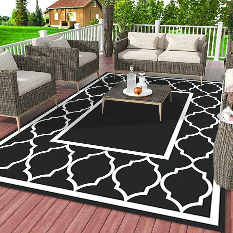 

Summer Outdoor Carpet Large Coffee Table Mat for Living Room Bedroom Entrance Corridor Balcony Home Decoration 80*120cm