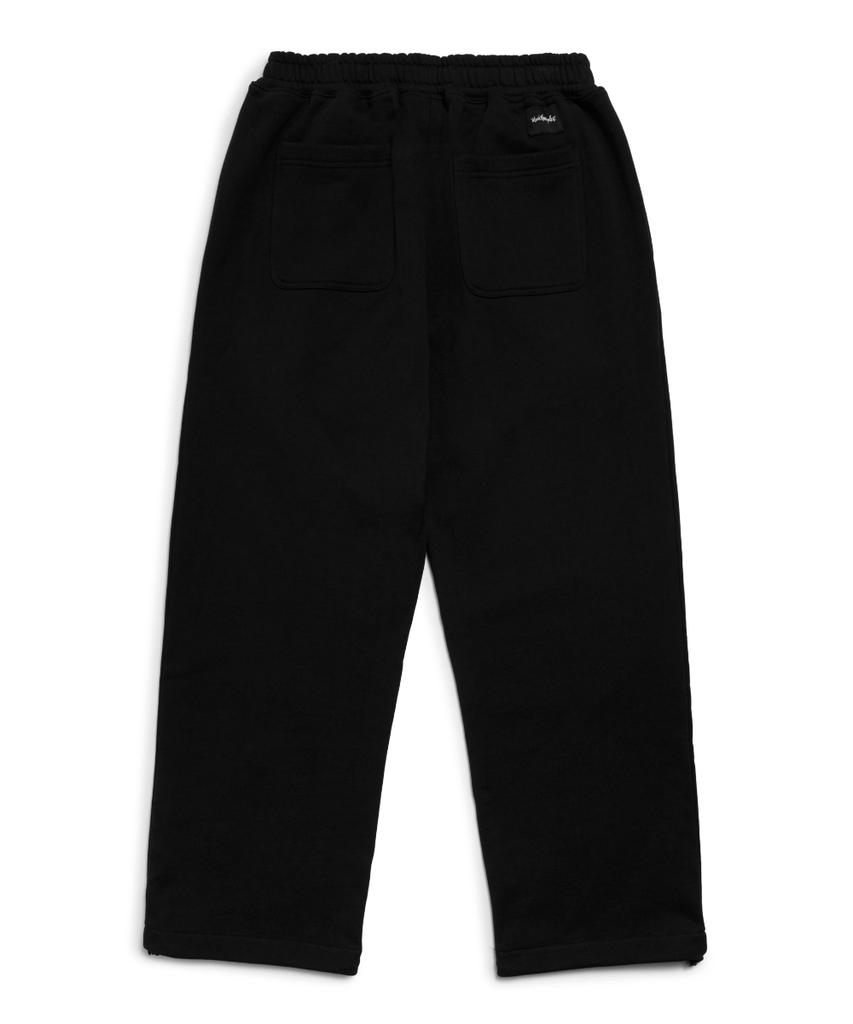 MARK GONZALES Angel Wappen String Sweatpants - Black