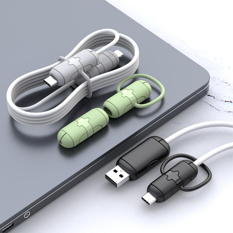 Cable Protector for Android IPhone 14 13 18/20W Charger Head Protector USB Data Cable Line Protection Silicone Cable Protective