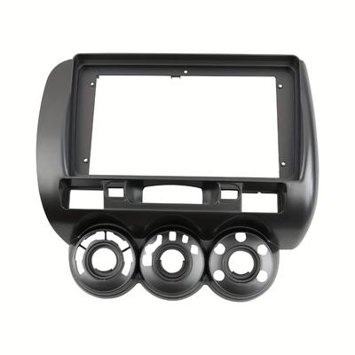 9 Inch Radio Fascia Fit for HONDA JAZZ for Fit for City 2002-2008 MANUAL AC Left Hand Dash Trim Kit Car Accessories Frame