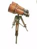 Brass Telescope With Wooden Tripod Stand Maritime Nautical Vintage Desk Décor