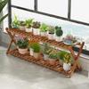 Solid Wood Multi-Tier Plant Stand