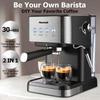 Aeomjk CM3010 Halbautomatische Hochdruck-Kaffeemaschine