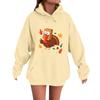 Women's Fashion Casual Long Sleeve Loose Printed Sweatshirt