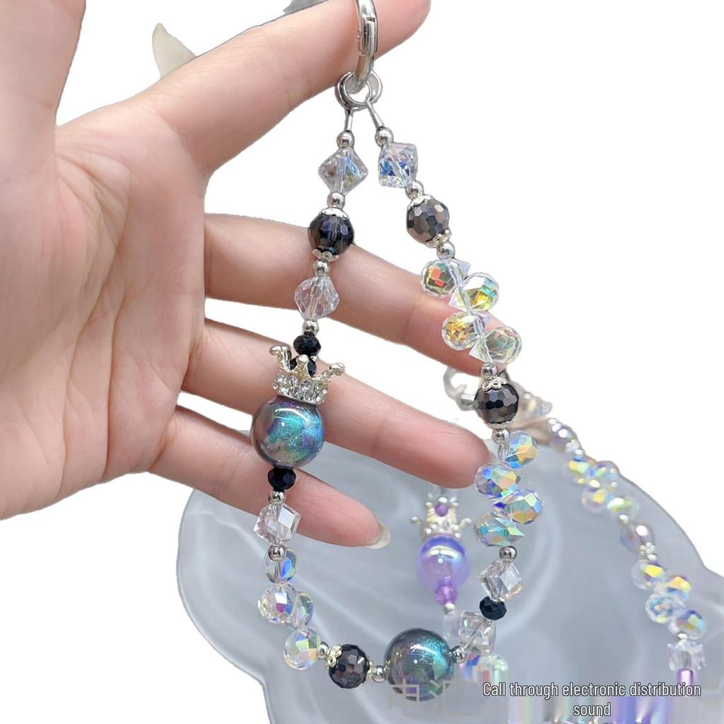 Luxus Kristall Perlen Schlüsselanhänger & Lanyard für Damen