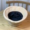 Cute Bear Embroidery Warm Lamb Wool Fisherman Hat Children Autumn and Winter Warm Basin Hat Bucket Hat