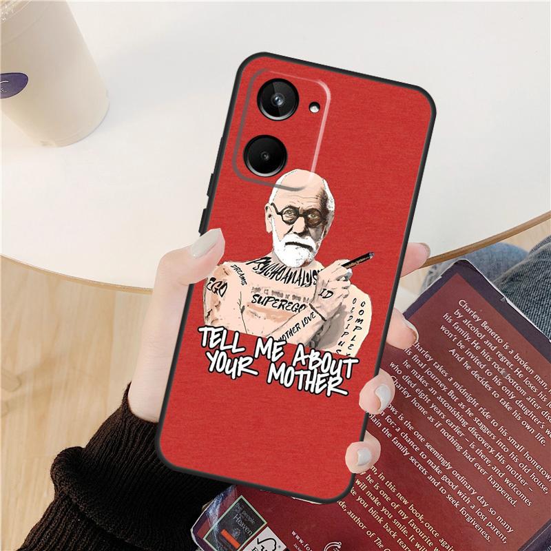 

Sigmund Freud Case For Realme C61 C67 C53 C55 C75 C51 C21Y C25S GT 6 6T 5 GT7 Pro 10 11 12 13 14 Pro Plus Realme GT5