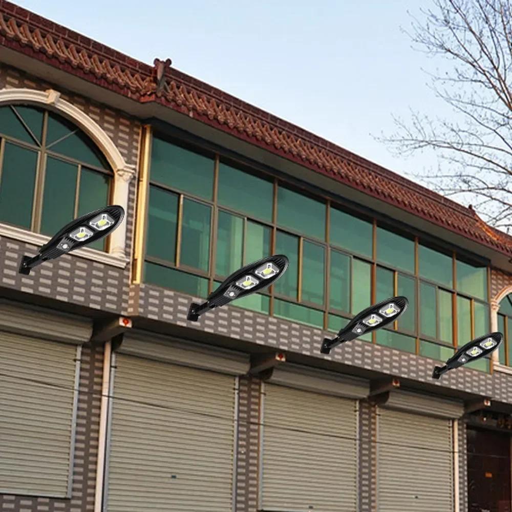 Newest LED Solar Light Outdoor Solar Lamp Powered Sunlight Waterproof PIR Motion Sensor Street Light for Garden Decoration Hot