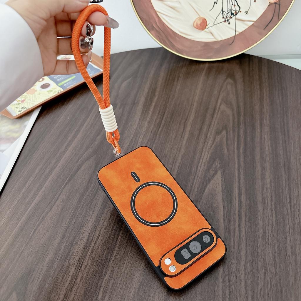 Luxury Sheepskin Smooth-touch Magnetic Charging Case For Google Pixel 10A 9 8 7 Pro XL 9A 8A 7A Anti-drop Bumper Protector Cover