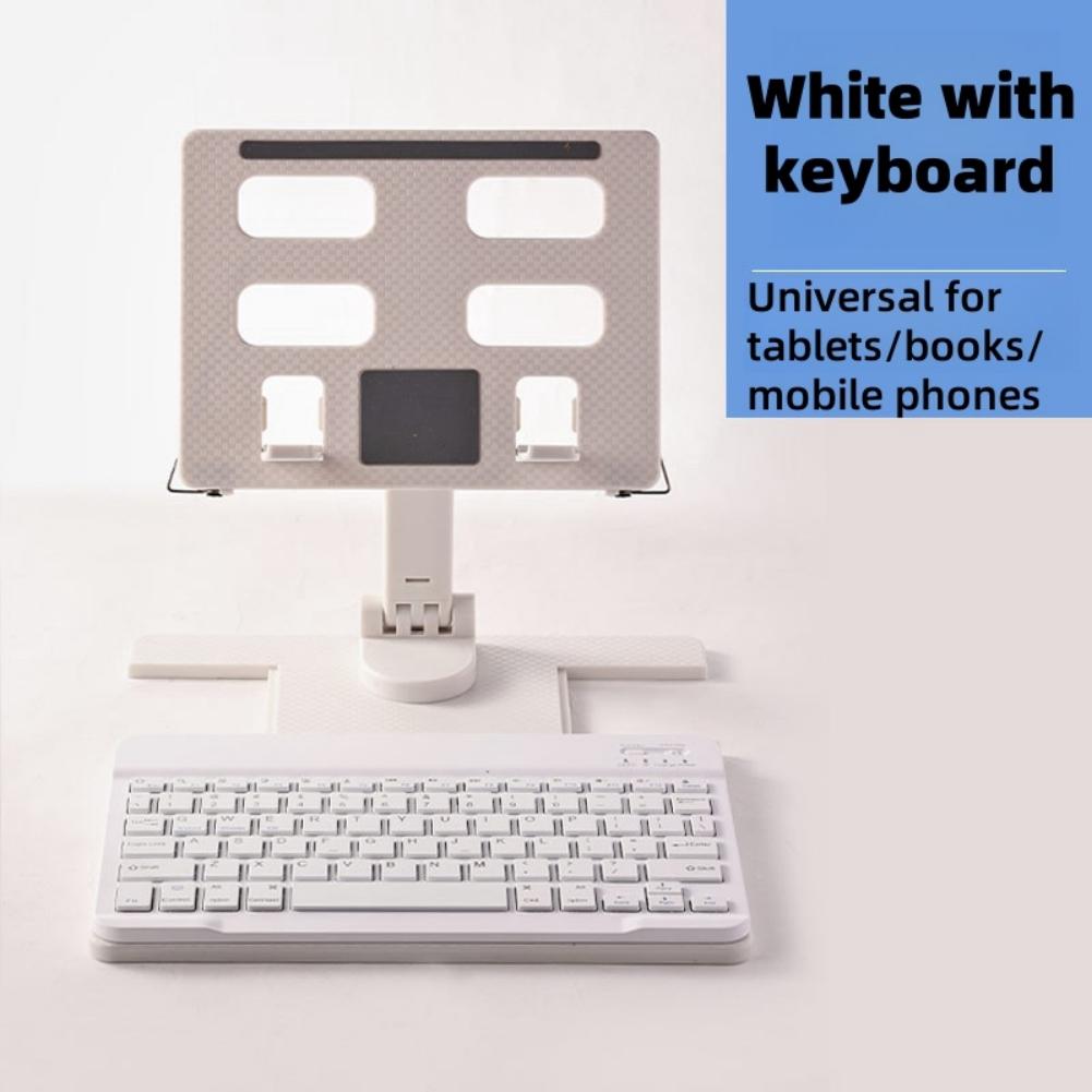 

Подставка для планшета на стол с вращающейся на 360 градусов складной регулируемой высотой Push-pull база портативная клавиатура держатель для планшета