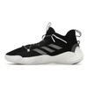 adidas Baskets unisexes Harden Stepback 3 noir et blanc Core-Black Cloud-White GY8630