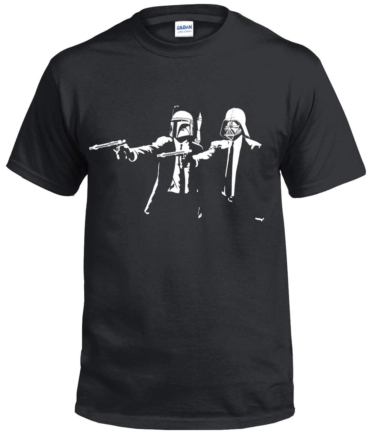 BANKSY Vader Pulp Fiction Star Wars Funny Vintage Kids Parody Unisex T-Shirt Top S