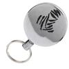 Stainless Steel Pull Ring Retractable Key Chain Steel Wire Recoil Key Holder for OutdoorsType 2