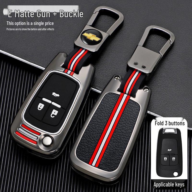 Men's Metal Key Cover for Buick Excelle (2021-2022) & Chevrolet Cruze (2020-2022)