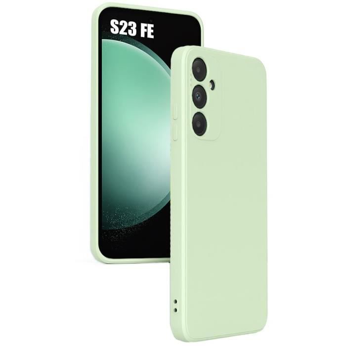 Coque - BOOLING - pour Samsung Galaxy S23 FE - Protection Ultra Slim - Antichoc - Anti-Rayures - Vert