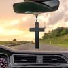 Auto Kruis Decoratie Houten Hangende Ornamenten Auto Achteruitkijkspiegel Trim Interieur Kruisen Veilig Rijden Cadeau Auto Decoratie