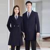 Wool Blend Work Uniform Coat