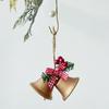 Weihnachtsornamente 4 Stück Vintage Metall Hängender Anhänger Zierglocke Für Kamin Fenster Wohnzimmer Baum Türkranz