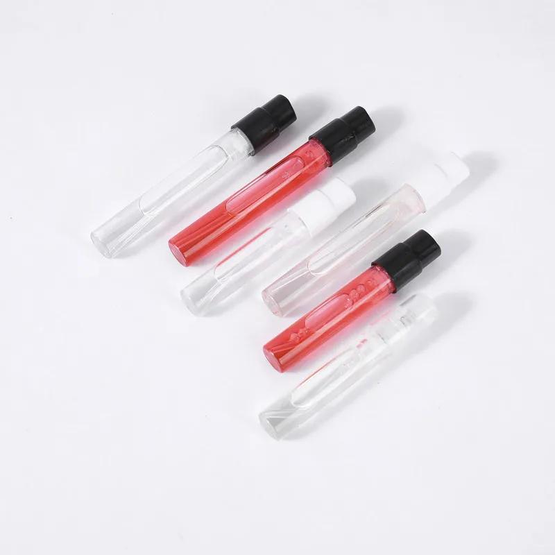 Wholesale 50/100PCS 1ML 2ML Portable Mini Perfume Bottle Glass Empty Bottle Cosmetics Spray Bottle Nebulizer Cosmetic Bottle