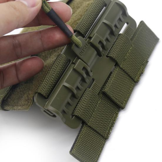 Taktická Molle vesta Rychloupínací přezka Rychloupínací adaptér na břišní pás pro JPC