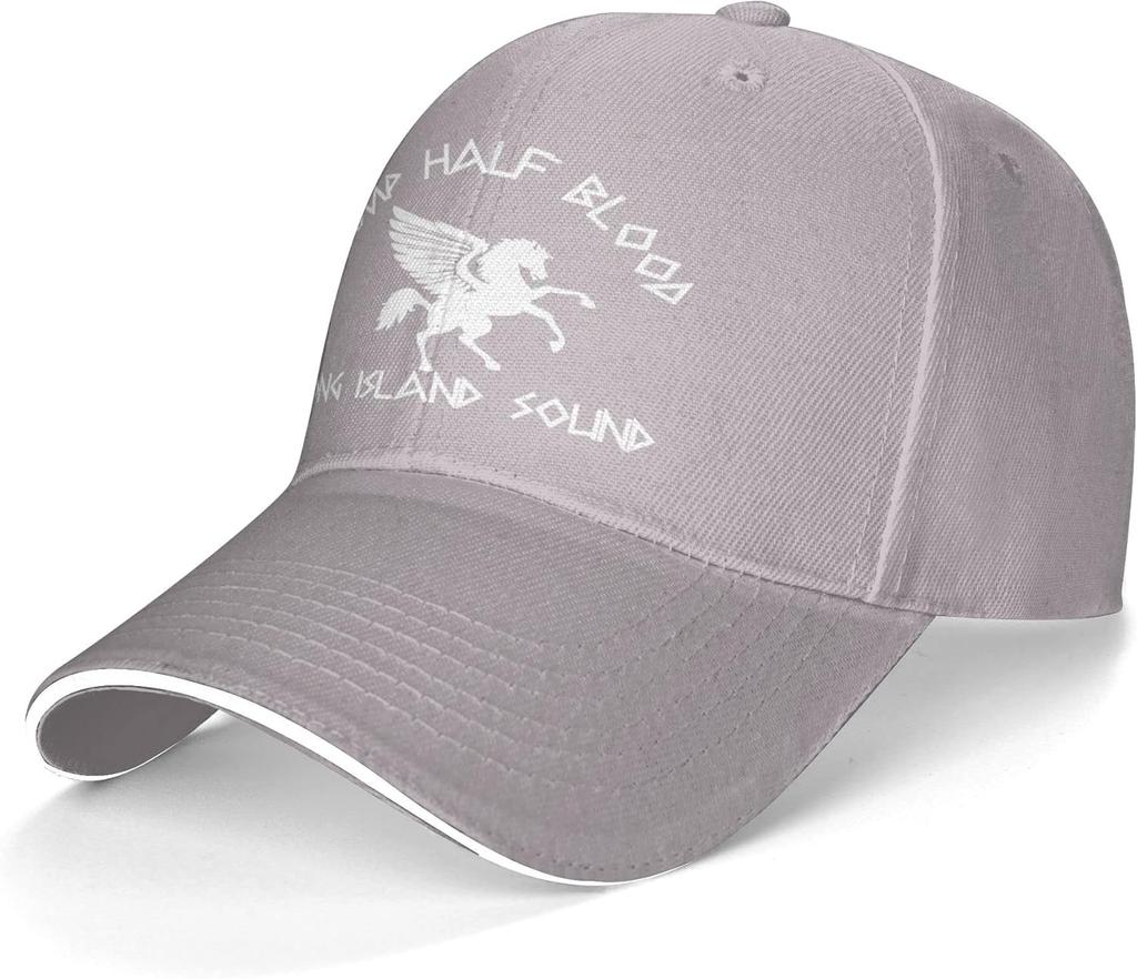 Camp Half Blood Pegasus Graphic Baseball Cap Unisex Polyester Adjustable Sun Protection Dad Hat