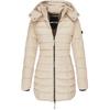 Winter Jackets for Women Zipper Hooded Cotton Padded Jackets Long Sleeve Warm Coat Slim Parka Female Portable Outwear