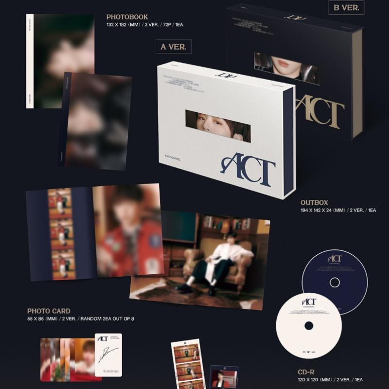 KAngdAniel   5th Mini AlBum Act  A Ver.  B Ver. 
