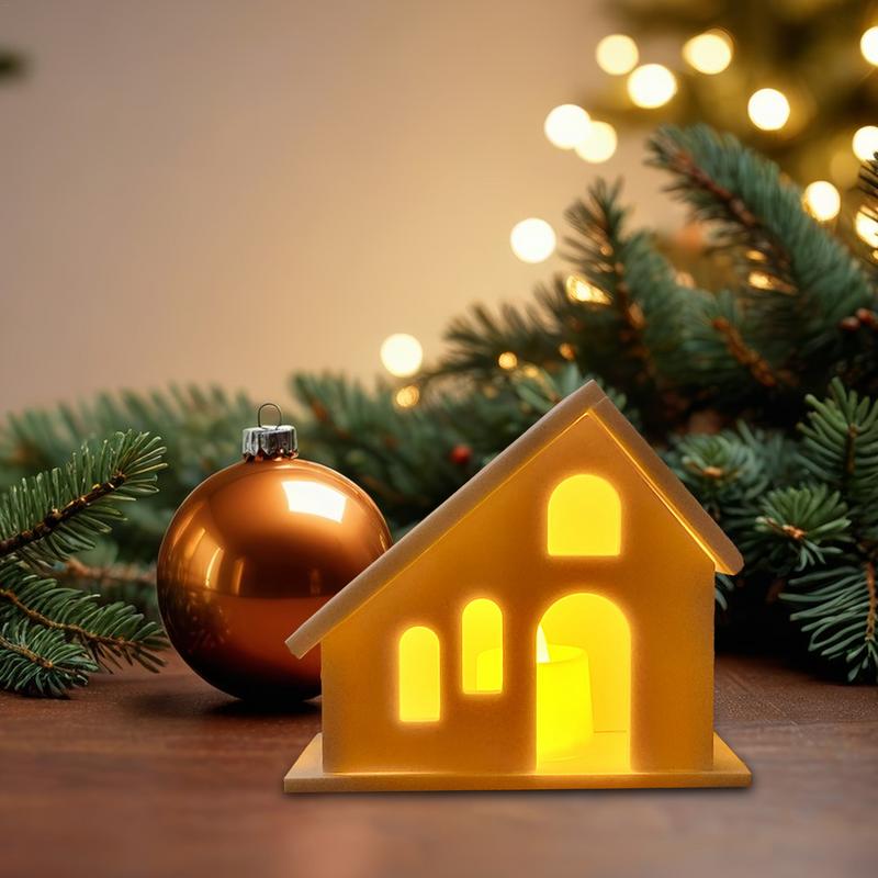 House Candle Holder Mold Silicone Candle House Shape With Base Mold Silicone Mold House With Window Candle Mold For Candle United States