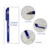 8Pcs Erasable Pens 0.5mm, Fine Ballpoint Blue&Black Ink Pens, Smooth Writing Gel Pen for Drawing Writing