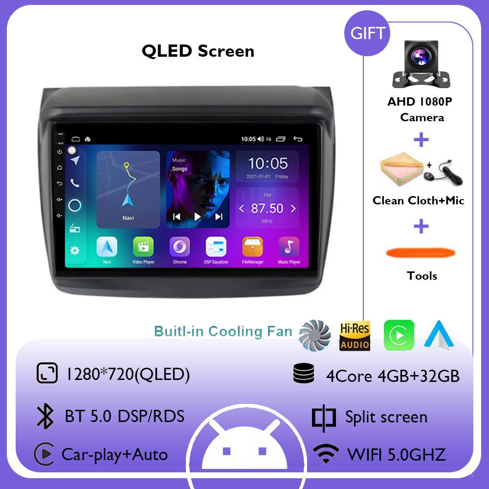 

Android 14 для Mitsubishi Pajero Sport 2 L200 Triton 2008 - 2016 Carplay Автомагнитола Мультимедиа Навигация GPS WIFI BT