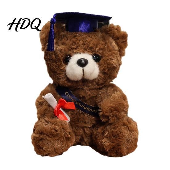 Personalized Stuffed Animal Gift Graduation Gifts 2026 for Her 7-Inch Teddy Bear Soft Celebration Plush Mascot College High School Grade Keepsake