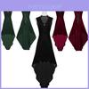 Mittelalterliches Retro Samtkleid Gotisches Sexy Kleid Halloween Cosplay Performance Kostüm Set