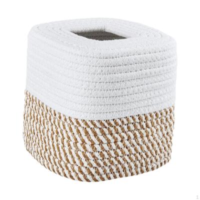 Bohemian handgewebte Taschentuchbox-Hülle, dekorativ, modern, für Schreibtisch oder Schlafzimmer.
