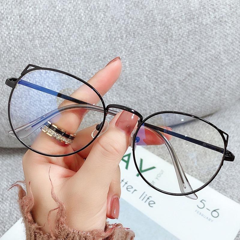 Anti Radiation Glasses For Women Korean Style Fashion Anti Blue Light Eyeglasses