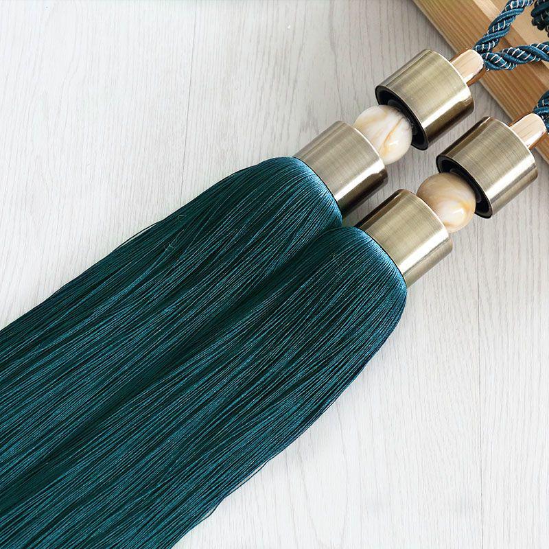 Скандинавский роскошный подхват для штор с кисточкой - Современный декор гостиной