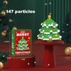 Christmas Gifts Micro Building Block Series Santa Claus Reindeer Puzzle Assembling Bricks Table Decoration Toys Children Kids