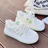 Women's Thick Soled Sneakers Fashion Flat Shoes Lace Thin Soled Small White Shoes Zapatillas De Deporte Zapatillas Mujer