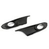 2Pcs Left Right Bumper Grille Grill Cover Foglamp Light Cover for VW Jetta MK6 2011 2012 2013 2014 5C6853665 5C6853666