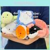 Shark Turtle Crab Ocean Family Plush Keychain With Soft Material For Gift And Decoration